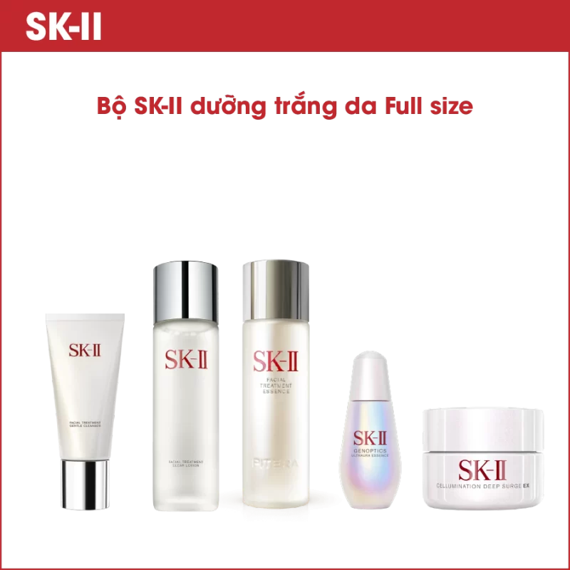 Bộ dưỡng trắng da SK-II 6