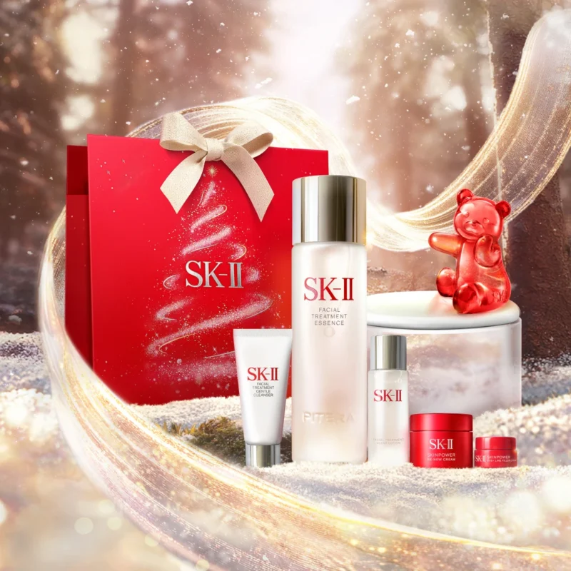 Set nước thần SK-II giáng sinh 2025 ( tặng kèm gấu ) 7