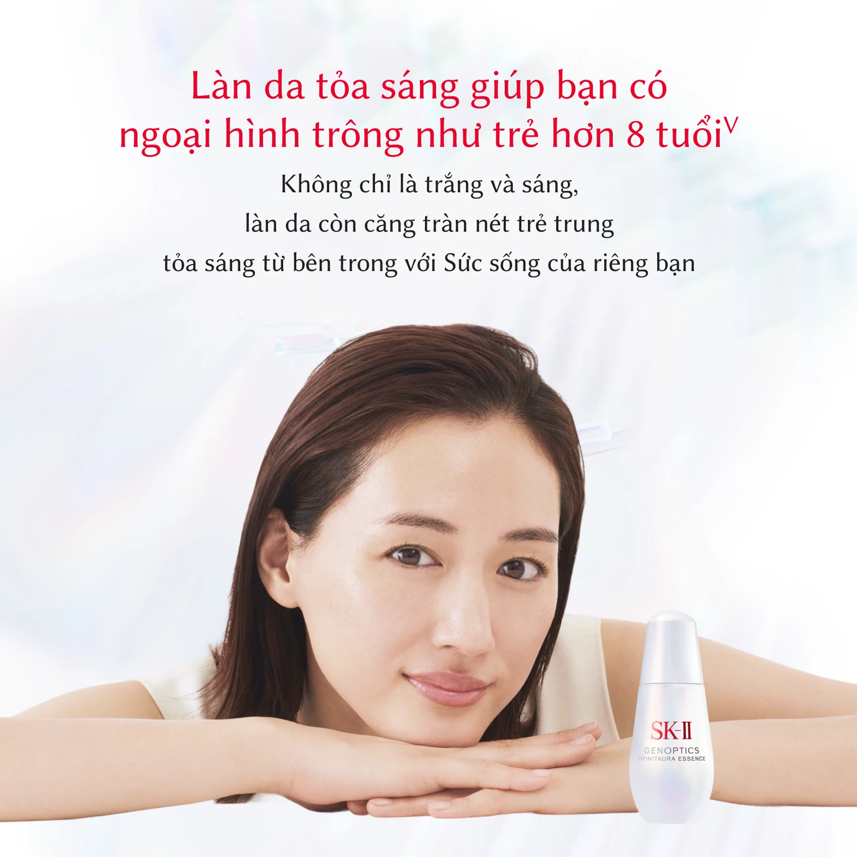 Serum trắng da SK-II GenOptics Infinitaura Essence - Ảnh 5
